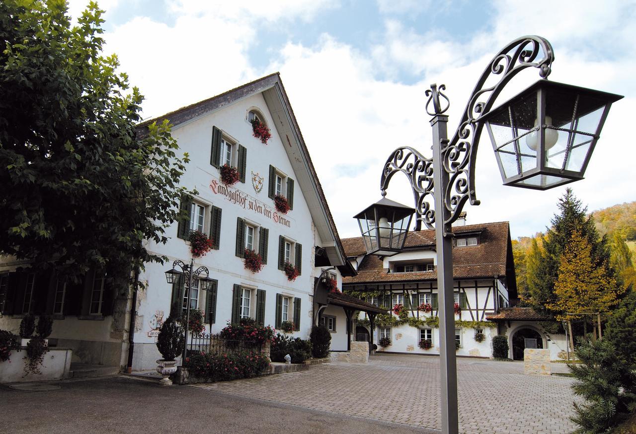 Landgasthof Zu Den Drei Sternen Brunegg Zewnętrze zdjęcie