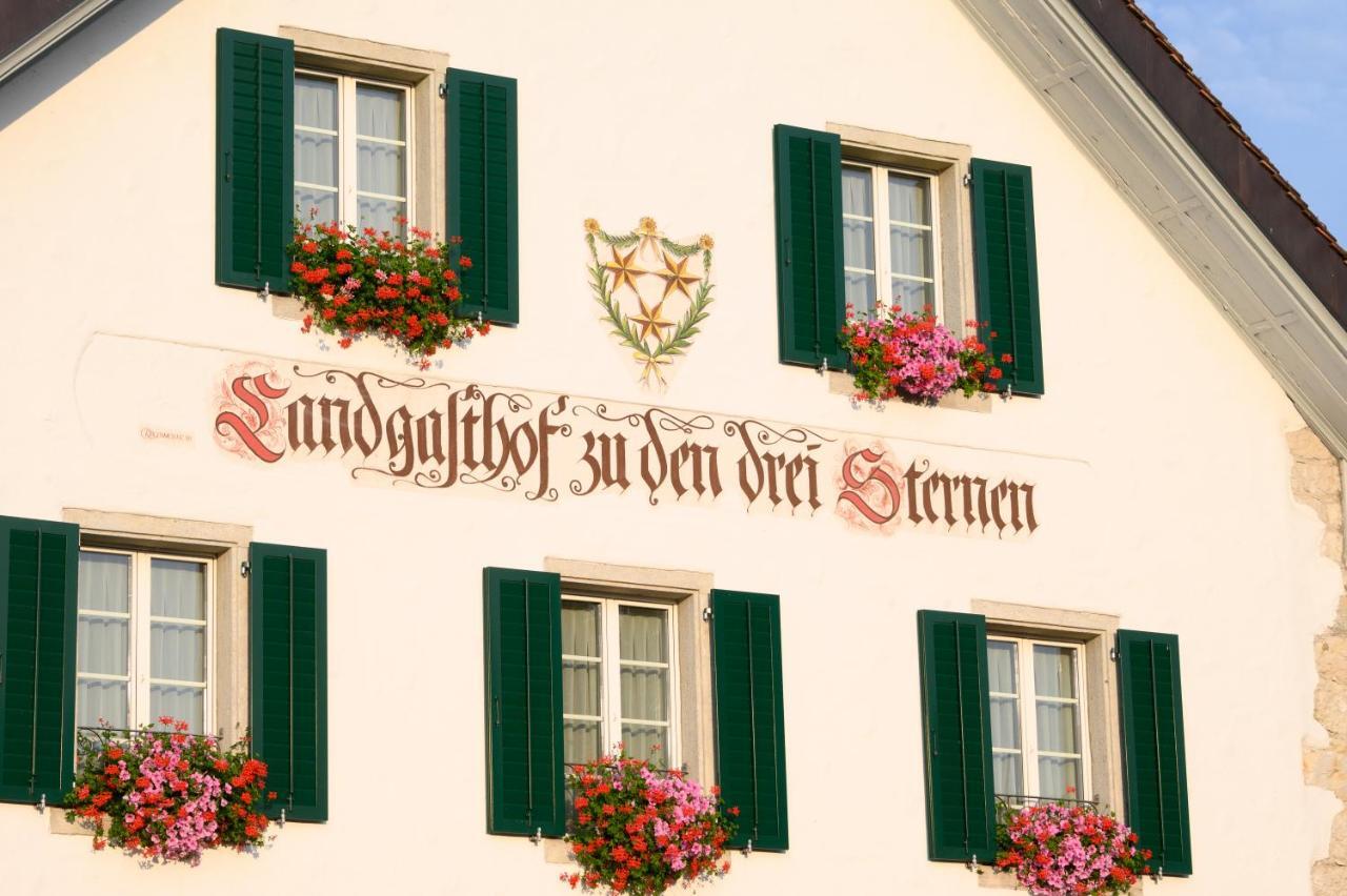 Landgasthof Zu Den Drei Sternen Brunegg Zewnętrze zdjęcie