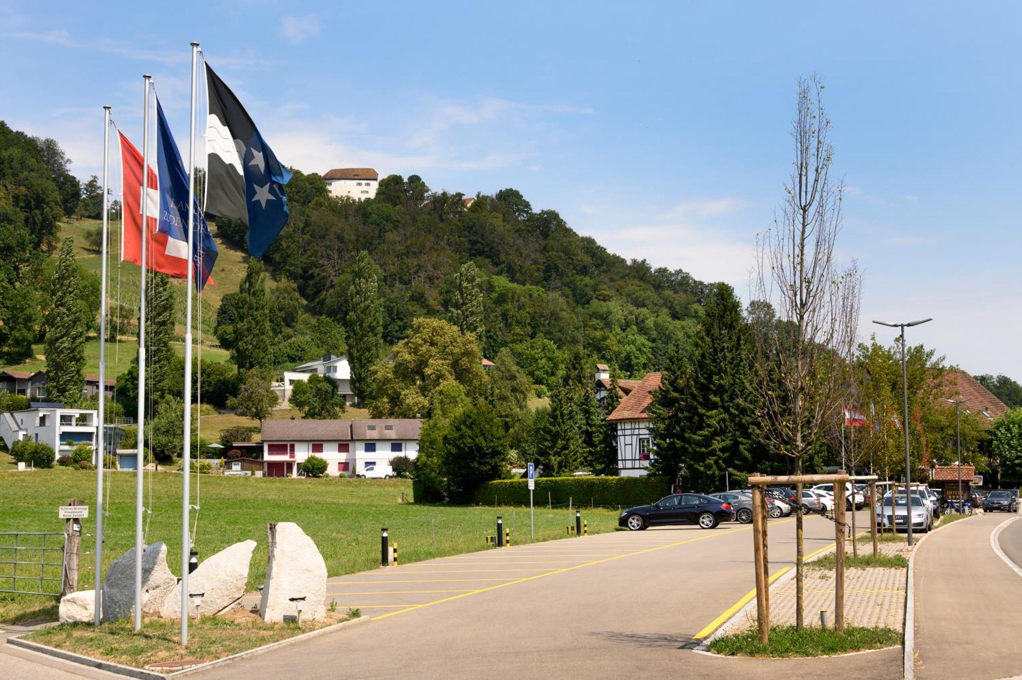 Landgasthof Zu Den Drei Sternen Brunegg Zewnętrze zdjęcie